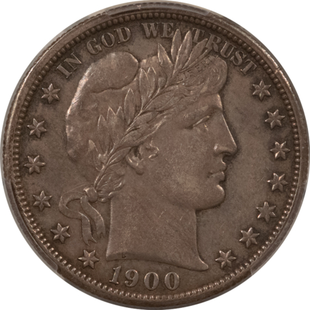 Barber Halves 1900-O BARBER HALF DOLLAR – PCGS AU-50