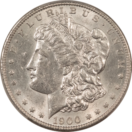 Morgan Dollars 1900-S $1 MORGAN DOLLAR – PCGS AU-58, WHITE!