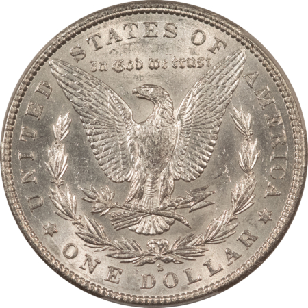 Morgan Dollars 1900-S $1 MORGAN DOLLAR – PCGS AU-58, WHITE!