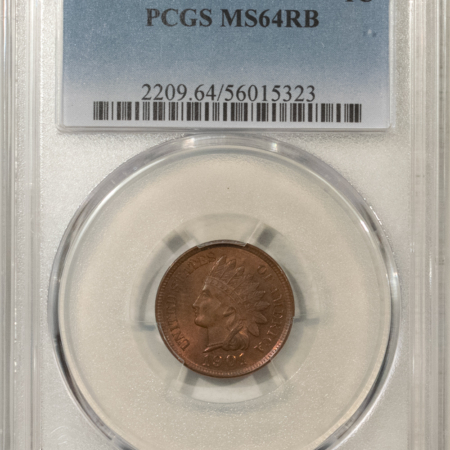 Indian 1901 INDIAN CENT – PCGS MS-64 RB