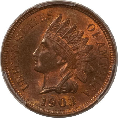 Indian 1903 INDIAN CENT – PCGS MS-64 RB