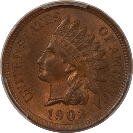 Indian 1903 INDIAN CENT – PCGS MS-64 RB