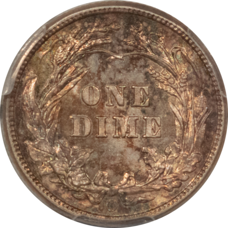 Barber Dimes 1903-O BARBER DIME – PCGS MS-62, LUSTROUS & PRETTY!