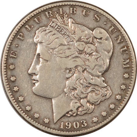 Morgan Dollars 1903-S $1 MORGAN DOLLAR – PLEASING CIRCULATED EXAMPLE! TOUGH DATE!
