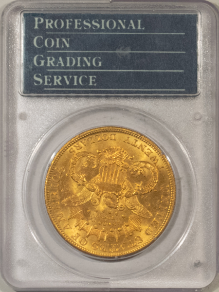 $20 1904 $20 LIBERTY GOLD DOUBLE EAGLE – PCGS MS-62, RATTLER & PREMIUM QUALITY!