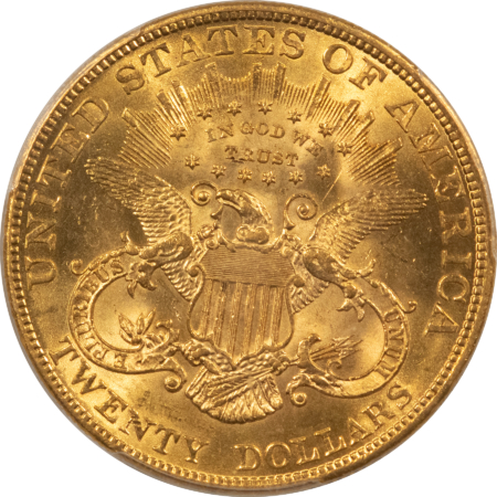 $20 1904 $20 LIBERTY GOLD DOUBLE EAGLE – PCGS MS-62