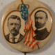New Store Items 1906 CHARLES EVANS HUGHES-BRUCE 1 3/4″ NY GOVERNOR JUGATE, 5 1/4″ RIBBON, RARE!