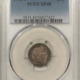 Barber Dimes 1905 BARBER DIME – PCGS MS-62, FLASHY WHITE