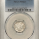 Barber Dimes 1906 BARBER DIME – PCGS GENUINE, CLEANED-UNC DETAIL! NICE LOOKING UNCIRCULATED