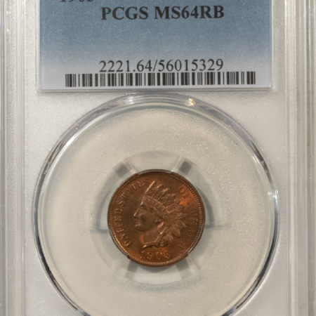 Indian 1905 INDIAN CENT – PCGS MS-64 RB