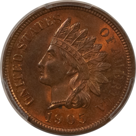 Indian 1905 INDIAN CENT – PCGS MS-64 RB