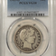 Barber Halves 1904-S BARBER HALF DOLLAR – PCGS VG-10, WAS PCGS F-12, PREMIUM QUALITY!