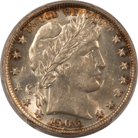 Barber Halves 1906 BARBER HALF DOLLAR – PCGS MS-62