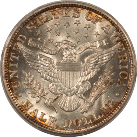 Barber Halves 1906 BARBER HALF DOLLAR – PCGS MS-62