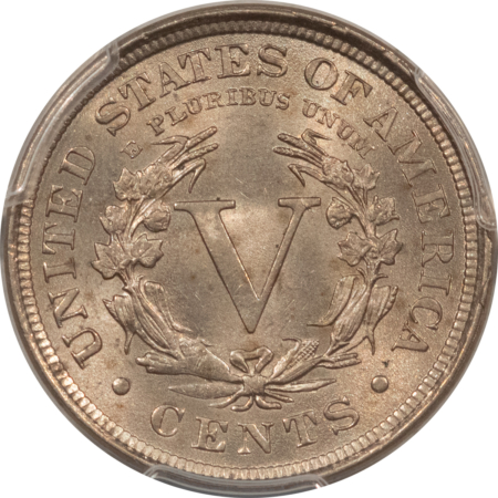 Liberty Nickels 1907 LIBERTY NICKEL – PCGS MS-64, SMOOTH AND PREMIUM QUALITY!
