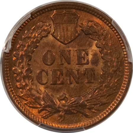 Indian 1908 INDIAN CENT – PCGS MS-65 RB, GEM!