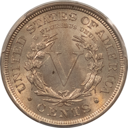 Liberty Nickels 1908 LIBERTY NICKEL – PCGS MS-63, CHOICE!