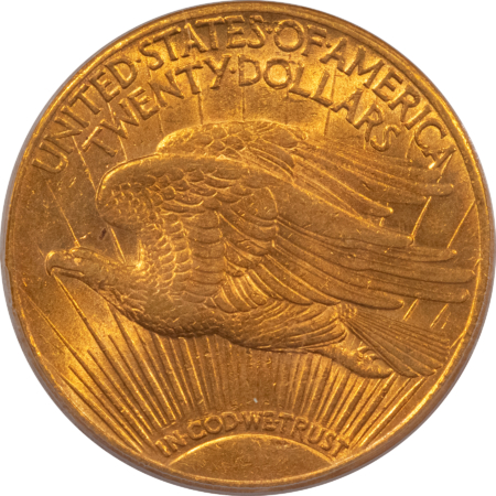 $20 1908-S $20 ST GAUDENS GOLD DOUBLE EAGLE – PCGS AU-58 CAC, KEY-DATE, PQ & CHOICE!