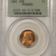 New Certified Coins 1867 TWO CENT PIECE – PCGS AU-58, PQ+++ WAS PCGS MS-64 BN (TAG INCLUDED)