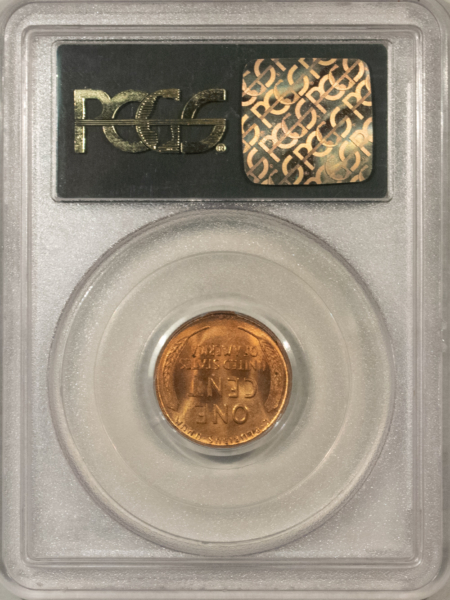 Lincoln Cents (Wheat) 1909-VDB LINCOLN CENT – PCGS MS-66 RD, OLD GREEN HOLDER & PREMIUM QUALITY!