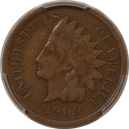 Indian 1909-S INDIAN CENT – PCGS VF-20 BN