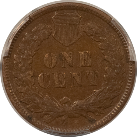 Indian 1909-S INDIAN CENT – PCGS XF-45 BN, KEY-DATE!