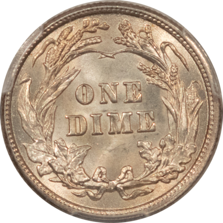 Barber Dimes 1910 BARBER DIME – PCGS MS-63 BLAST WHITE & CHOICE