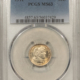 Barber Dimes 1910 BARBER DIME – PCGS MS-63 BLAST WHITE & CHOICE