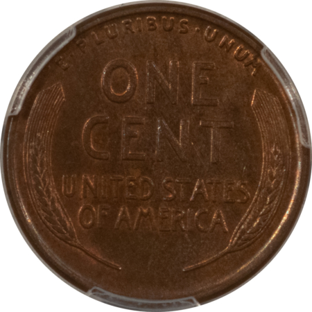 Lincoln Cents (Wheat) 1911-S LINCOLN CENT – PCGS MS-62 BN, LOOKS CHOICE & PREMIUM QUALITY!