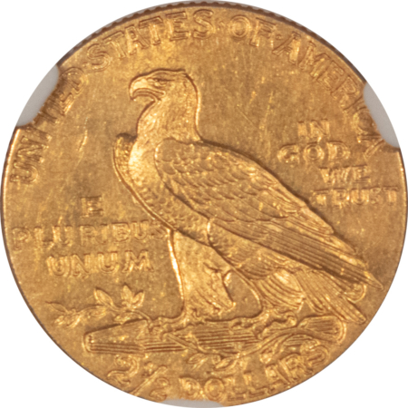 $2.50 1913 $2.50 INDIAN GOLD QUARTER EAGLE – NGC MS-61