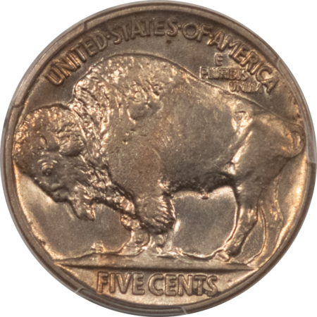 Buffalo Nickels 1913 BUFFALO NICKEL, TYPE 2 – PCGS MS-63, LOOKS 64! PREMIUM QUALITY!