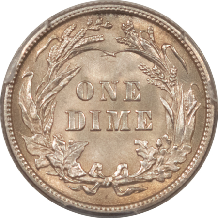 Barber Dimes 1914 BARBER DIME – PCGS MS-63 FRESH SATINY WHITE