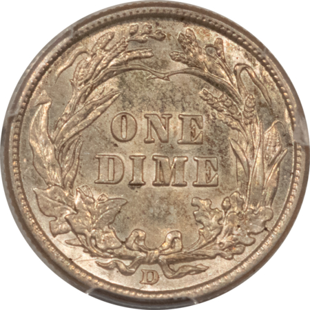 Barber Dimes 1914-D BARBER DIME – PCGS AU-58, FRESH & LOOKS UNCIRCULATED