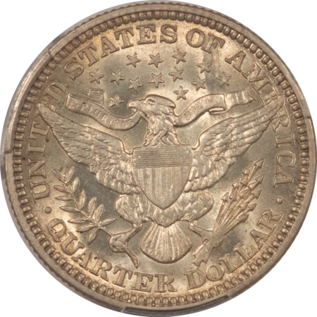 Barber Quarters 1915 BARBER QUARTER – PCGS MS-62, ORIGINAL WHITE W/ NICE SKIN
