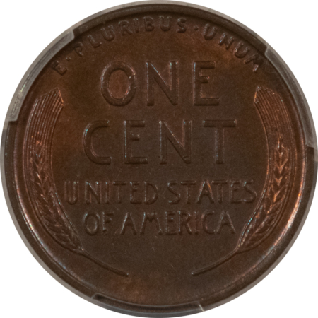 Lincoln Cents (Wheat) 1915-D LINCOLN CENT – PCGS MS-63 BN, LOOKS RB!
