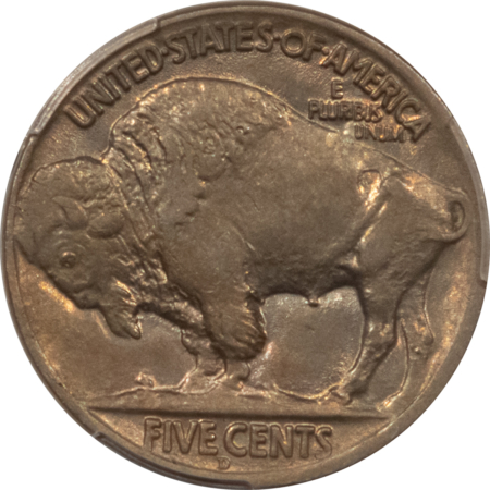 Buffalo Nickels 1917-D BUFFALO NICKEL – PCGS AU-58, TOUGH DATE, CHOICE LOOK!