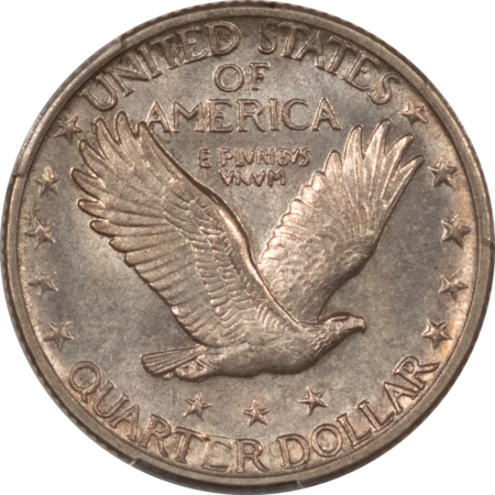 New Certified Coins 1917-D STANDING LIBERTY QUARTER, TYPE II – PCGS MS-63, ORIGINAL LUSTROUS