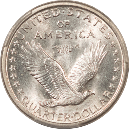 New Certified Coins 1917-S STANDING LIBERTY QUARTER, TYPE I – PCGS MS-65 FH, SCREAMING WHITE & PQ!