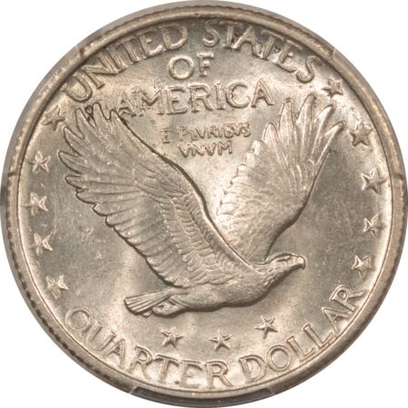 New Certified Coins 1918 STANDING LIBERTY QUARTER – PCGS MS-63, FRESH WHITE & CHOICE!