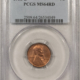 CAC Approved Coins 1918-S LINCOLN CENT – PCGS MS-64+ RD, ORIGINAL GEM! RED BLAZER! CAC APPROVED!