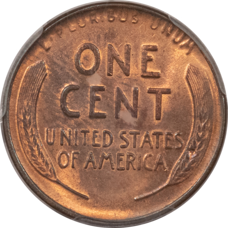 Lincoln Cents (Wheat) 1918-D LINCOLN CENT – PCGS MS-64 RD, ORIGINAL RED! NICE!