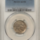 Buffalo Nickels 1917-D BUFFALO NICKEL – PCGS AU-58, TOUGH DATE, CHOICE LOOK!