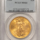$20 1912 $20 ST GAUDENS GOLD DOUBLE EAGLE – PCGS MS-64, FRESH & UNDERRATED!