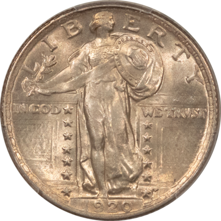 New Certified Coins 1920 STANDING LIBERTY QUARTER – PCGS MS-64