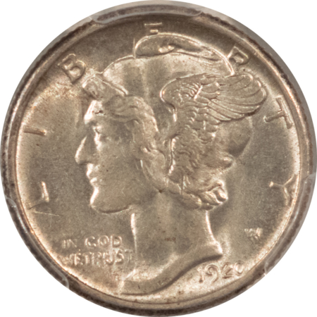 Mercury Dimes 1920-S MERCURY DIME – PCGS MS-62, FRESH & FLASHY!