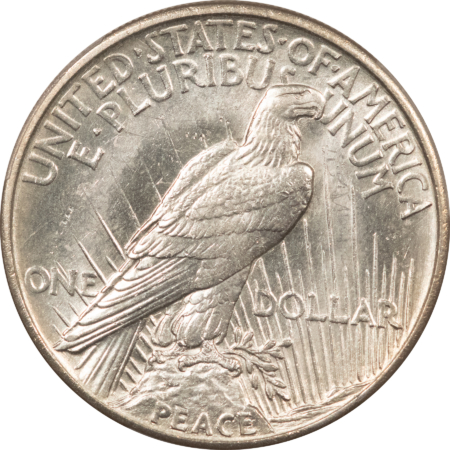 New Certified Coins 1921 $1 HIGH RELIEF PEACE DOLLAR – PCGS MS-62, WHITE & NICE! KEY-DATE!