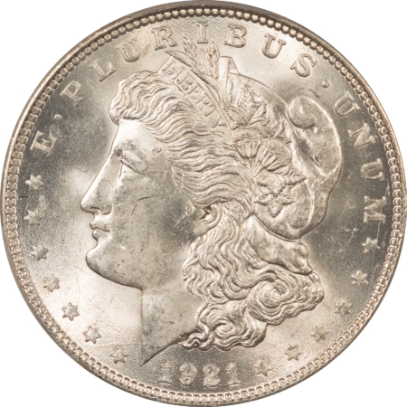 Dollars 1921 $1 MORGAN DOLLAR – PCGS MS-64