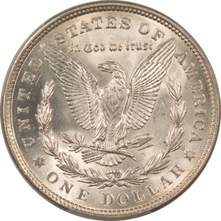 Morgan Dollars 1921 $1 MORGAN DOLLAR PCGS MS-64, MINT ERROR! PARTIAL COLLAR STRIKE! OFF-CENTER!