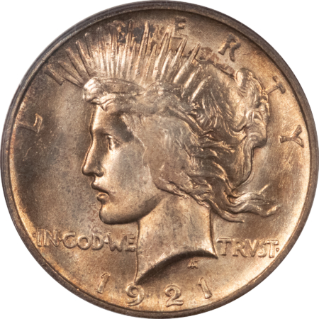 CAC Approved Coins 1921 $1 HIGH RELIEF PEACE DOLLAR – PCGS MS-64, SUPER FRESH, PQ & CAC APPROVED!