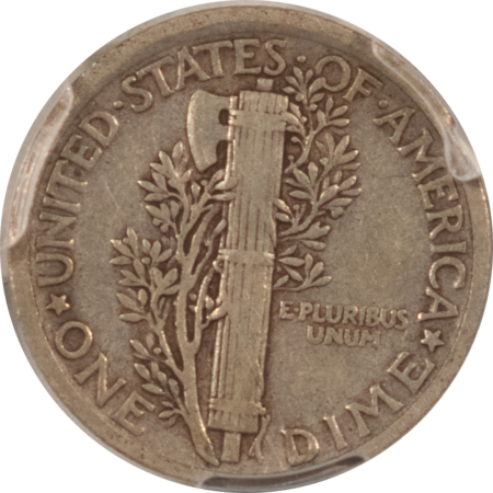 Mercury Dimes 1921 MERCURY DIME – PCGS VF-30, NICE ORIGINAL KEY-DATE!